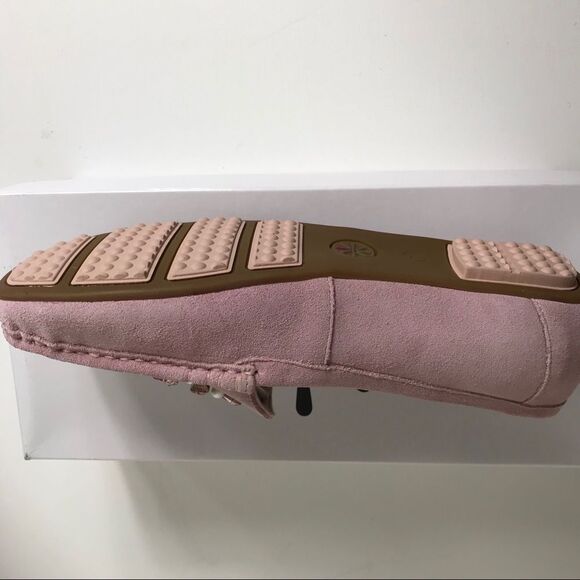 Isaac Mizrahi Suede Embellished Moccasins - Picture 6 of 6